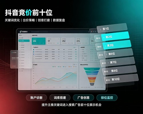 金湾抖音搜索竞价